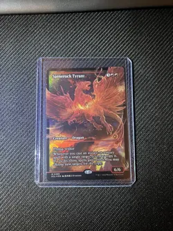 MTG Spinerock Tyrant (0389) - Foil - Showcase, NM-Mint, English Lorwyn Eclipsed - Image 1