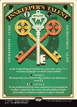 MTG - Innkeeper's Talent - Fanart Secret Lair - EDH / Playtest - Image 1