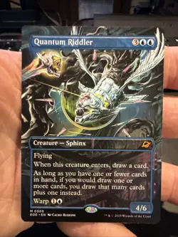 Quantum Riddler (Borderless) Edge of Eternities Regular 305 NM - Image 1