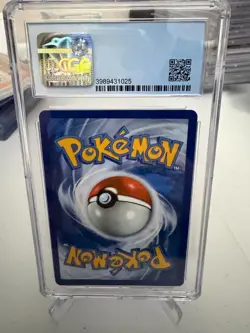 2021 Pokemon Celebrations Birthday Pikachu Black Star Promo CGC 9.5 Blue Label - Image 4