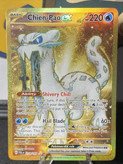 Chien-Pao ex 274/193 Pokemon TCG Sv02: Paldea Evolved Hyper Rare Holo - Image 1