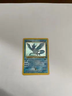 1999 Pokemon Fossil HOLOFOIL Articuno 2/62 NOT mint - Image 1