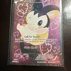Emolga Full Art RC23/RC25 Legendary Treasures Radiant Collection MP Pokemon TCG - Image 3