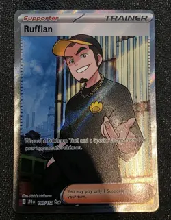 Pokemon TCG, Ruffian 181/159 - Journey Together Ultra Rare *Near Mint* - Image 1