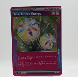 Neo Upper Energy 162/162SV05: Temporal Forces Ace Spec Holo Pokemon TCG - Image 2