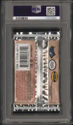 PSA 10 GEM MT 1999 POKEMON FOSSIL UNLIMITED LAPRAS ART SEALED BOOSTER PACK - Image 2