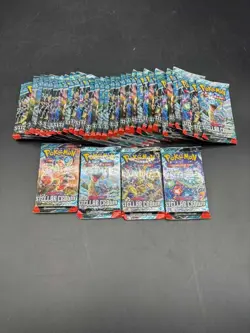 36x Pokemon TCG Stellar Crown Booster Packs Sealed - Image 1