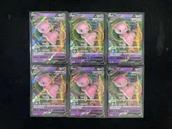 2024 Pokemon TCG S.Chinese CS4bC 048/132 RR Mew V RR 9 Colors Gather Lot*6 JL89 - Image 2