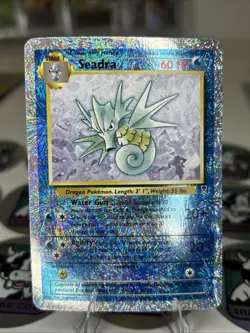 Pokemon TCG Seadra Legendary Collection 63/110 Reverse Holo Rare - Image 1