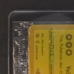 2019 POKEMON SWORD & SHIELD BLACK STAR PROMO CELEBRATIONS UPC #SWSH145 PIKACHU V - Image 3
