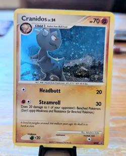 Pokemon TCG Cranidos DP07 Diamond and Pearl Holo Rare - Image 1