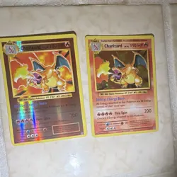 Pokemon TCG 2016 Charizard holo and reverse holo bundle. - Image 1