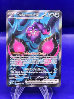 Pokemon TCG S&V Shrouded Fable - Pecharunt Ex Ultra Rare Holo 085/064 - Image 1