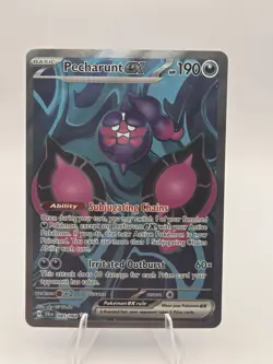 Pokemon TCG English Pecharunt EX 085/064 SV Shrouded Fable Ultra Rare - Image 1