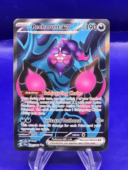 Pokemon TCG S&V Shrouded Fable - Pecharunt Ex Ultra Rare Holo 085/064 - Image 1