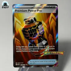 Premium Power Pro 174/132 Full Art Pokemon TCG Mega Evolution MINT SHIPPED TODAY - Image 1