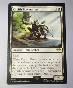 Orcish Bowmasters Universes Beyond: the Lord of the Rings: Tales of Middle-Earth - Image 1