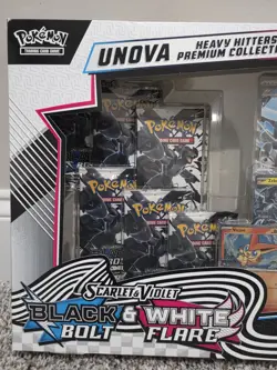 Pokemon Unova Heavy Hitters Premium Collection Cards Black Bolt White Flare NEW - Image 2
