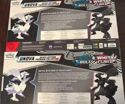 2 Boxes of POKEMON UNOVA Heavy Hitters Premium Collection Black Bolt White Flare - Image 3
