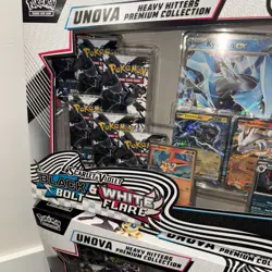 2 Boxes of POKEMON UNOVA Heavy Hitters Premium Collection Black Bolt White Flare - Image 3