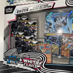2 Boxes of POKEMON UNOVA Heavy Hitters Premium Collection Black Bolt White Flare - Image 4