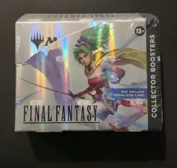 MTG Magic The Gathering Final Fantasy Collector Booster Box New Factory Sealed - Image 1