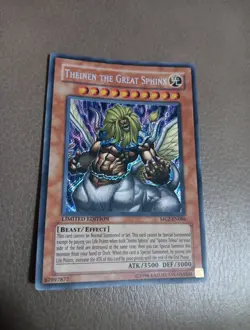 YUGIOH THEINEN THE GREAT SPHINX MC2-EN006 SECRET LIMITED EDITION - Image 1