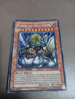 YUGIOH THEINEN THE GREAT SPHINX MC2-EN006 SECRET LIMITED EDITION - Image 4
