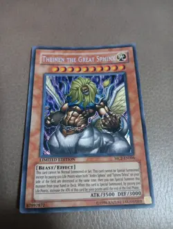YUGIOH THEINEN THE GREAT SPHINX MC2-EN006 SECRET LIMITED EDITION - Image 5