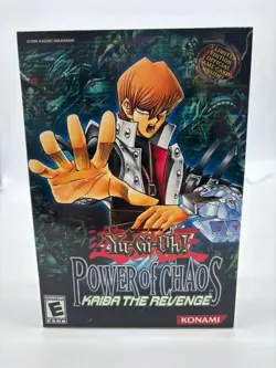 Yu-Gi-Oh! TCG English Power of Chaos Kaiba The Revenge Sealed w/ Acrylic Case - Image 1