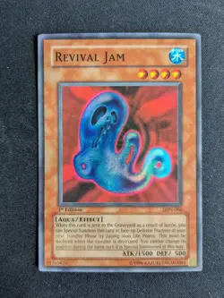 Yugioh! Revival Jam LON-006 Super Rare 1st Edition NA English LP - Image 1