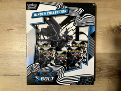 Sealed * New* Pokemon TCG Scarlet & Violet Black Bolt Binder Collection - Image 1