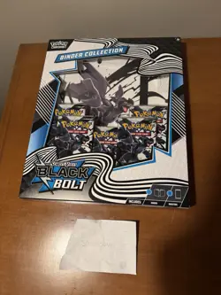 Pokemon TCG Black Bolt Binder Collection Brand New Sealed Scarlet and Violet - Image 1