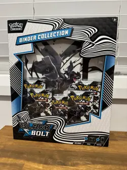 Pokemon TCG Scarlet & Violet Black Bolt Binder Collection ✅New Sealed ✅ - Image 1