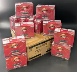 Lot of (12) One Piece OP-13 Carrying On His Will Booster Boxes Sealed English - Image 1