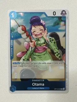 Otama R - OP13-043 - Carrying on His Will - One Piece English Rare (R) - Image 1