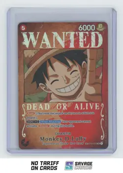 2022 One Piece Straw Hat Crew Monkey.D.Luffy #ST01-012 Character / - Image 1