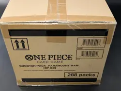 One Piece Paramount War Booster 12 Box Sealed CASE (ENGLISH) OP 02 - Image 5