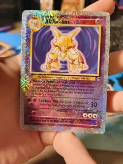 Pokemon TCG - Alakazam - Reverse Holo - Legendary Collection 1/110 2002 - Image 1