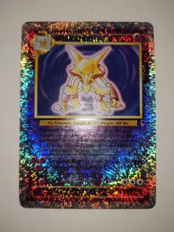 Pokemon TCG Alakazam 1/110 Legendary Collection Reverse Holo 2002 (LP) - Image 1