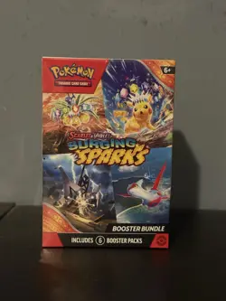 NEW Sealed Pokemon tcg Scarlet & Violet Surging Sparks Booster Bundle 6 Pack - Image 1
