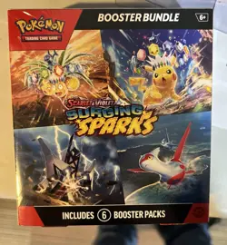 Pokemon TCG Scarlet & Violet Surging Sparks Booster Bundle 6 Pack - Image 1