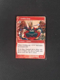MTG - Goblin King - Future Sight Frame - MB2 - Magic the Gathering - Image 1