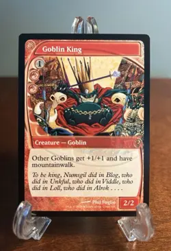 Goblin King Future Sight Frame #191 | MB2 Mystery Booster 2 | MTG Mint - Image 1