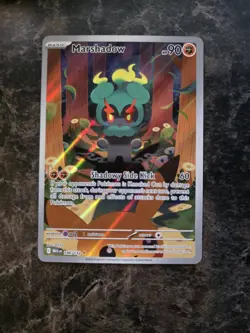Pokemon TCG Marshadow 146/132 Illustration Rare Mega Evolution NM Card - Image 1