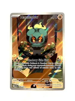 Marshadow 146/132 Mega Evolution Illustration Rare Pokemon TCG Card NM - Image 1