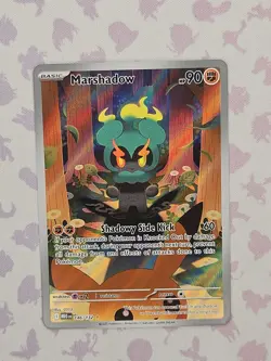 Marshadow - 146/132 Illustration Rare - Full Art POKEMON Card TCG Mega Evolution - Image 1