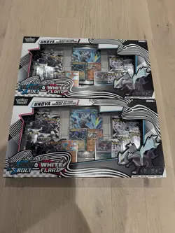 Pokemon TCG UNOVA HEAVY HITTERS Premium Collection Costco 2-Pack SEALED IN HAND - Image 1