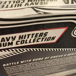 Pokemon TCG UNOVA HEAVY HITTERS Premium Collection Costco 2-Pack SEALED IN HAND - Image 3