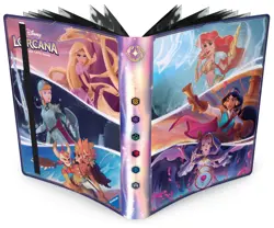 Disney Lorcana: Fabled 9-Pocket Princess Portfolio binder holds 252 cards - Image 1